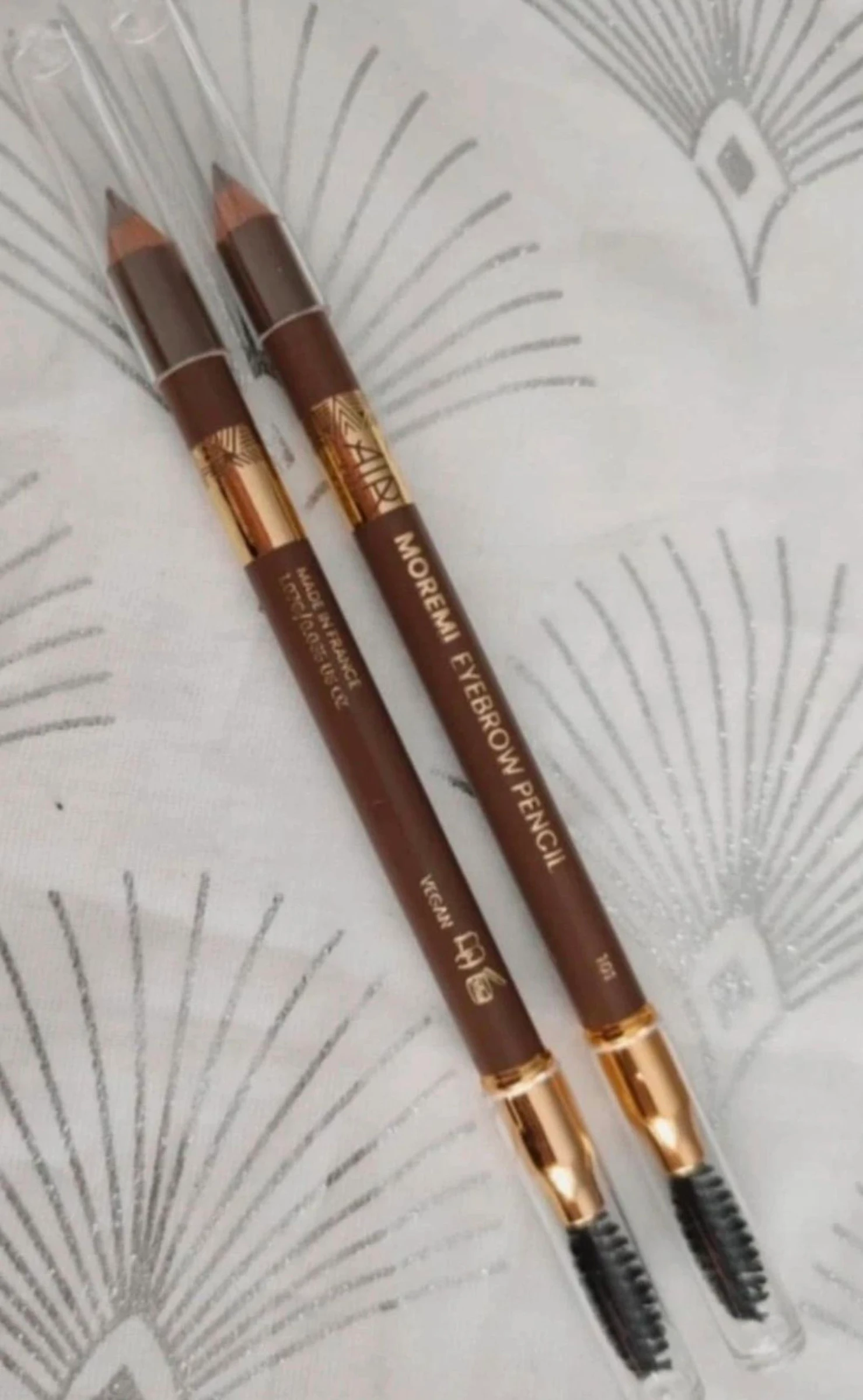 Lot 2 crayons sourcils vegan